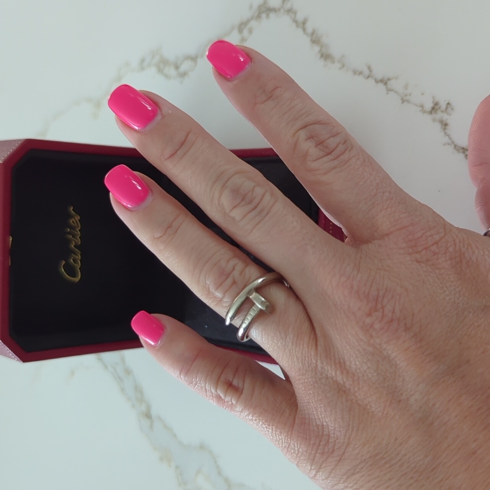 CARTIER JUSTE UN CLOU RING WG - Picture 4 of 6